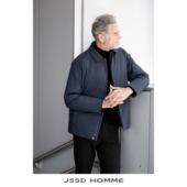 卓越者Zenithia系列SuperHigh JSSD HOMME End白鹅绒翻领羽绒服男