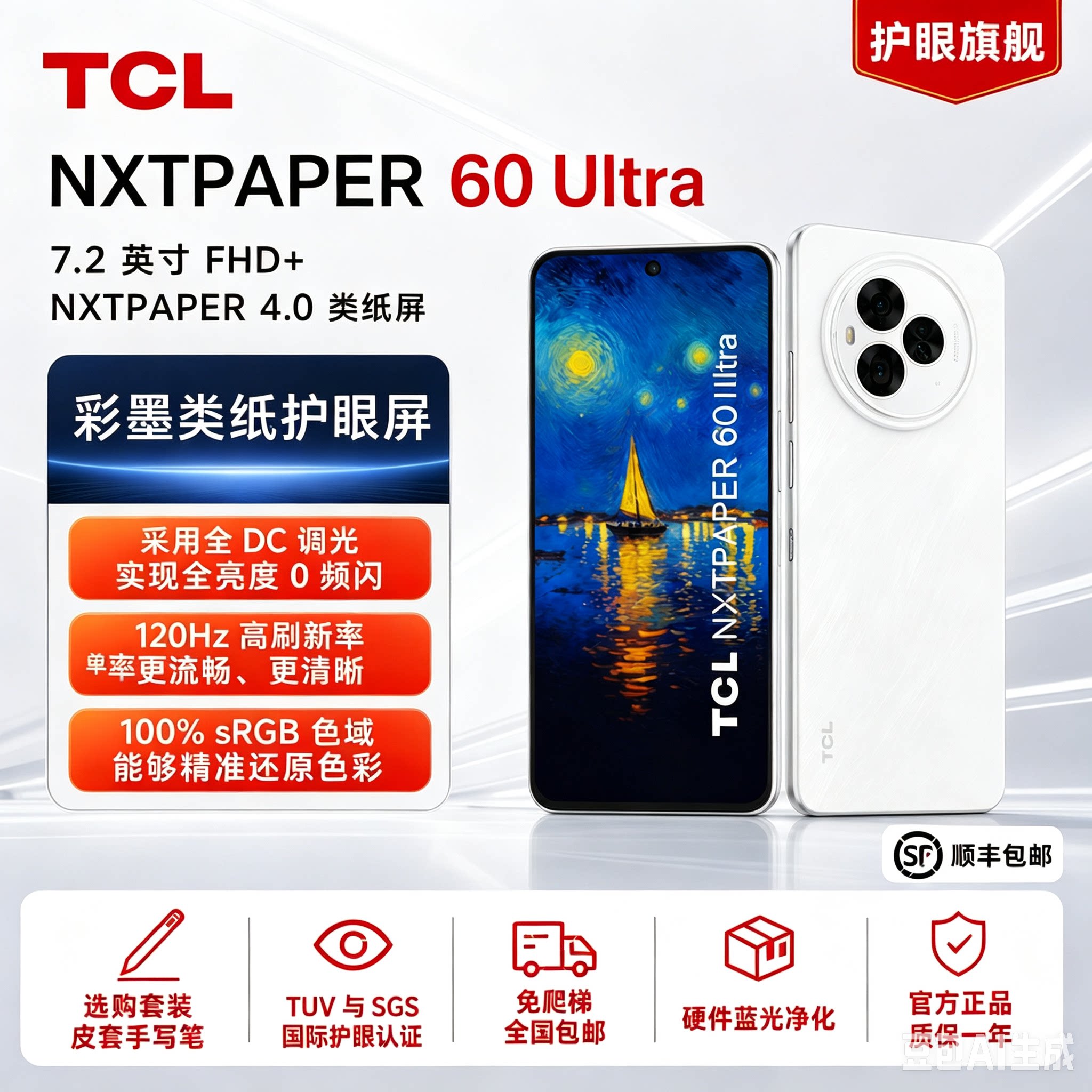 TCLnxtpaper60UltraLCD护眼屏