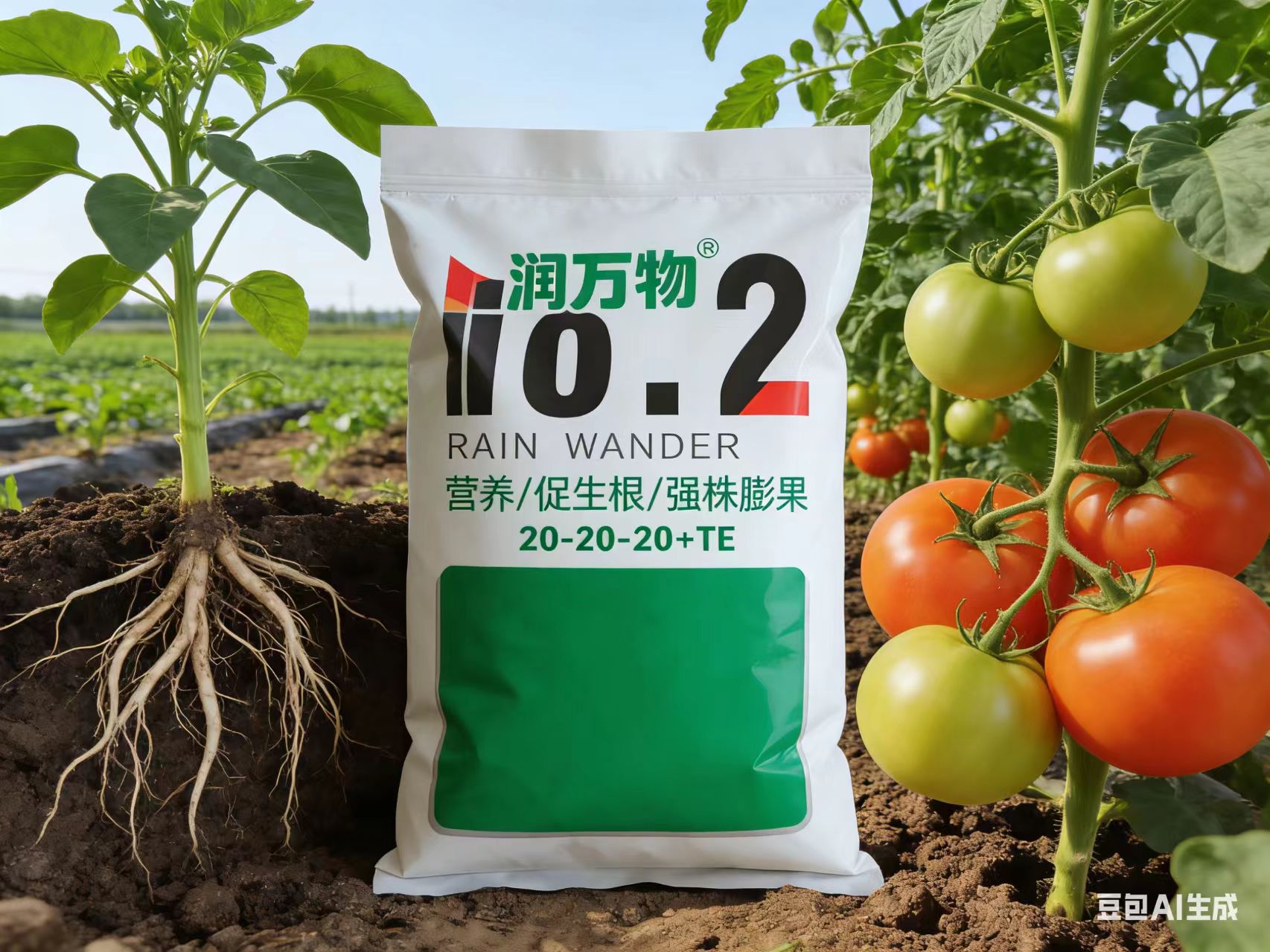 中威 快活林 润万物 3号 2号  保花 保果 进口有机肥 复合肥5kg