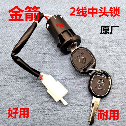 适用金箭电动车中头电门锁原装