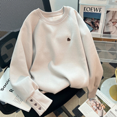 2026新款 女大童休闲长袖 儿童装 春装 上衣 圆领衫 女童加绒卫衣春秋款