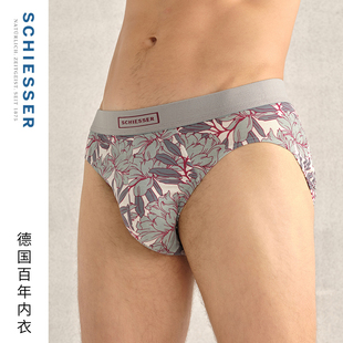 中腰三角内裤 莫代尔印花透气大码 男士 SCHIESSER舒雅25年新品