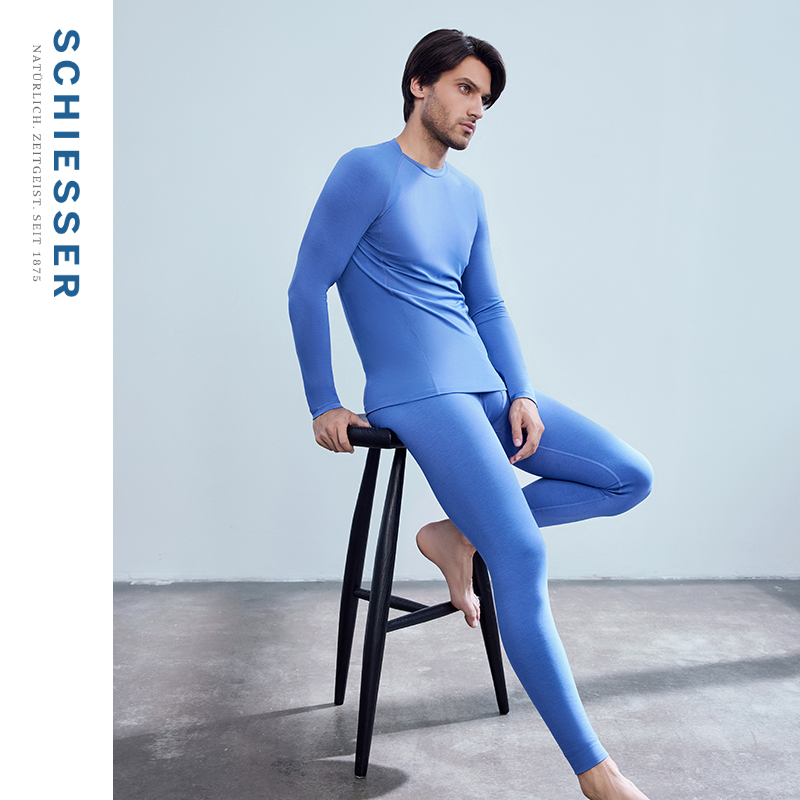 舒雅男士环保速干运动保暖套装