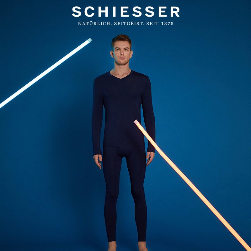 舒雅男士加绒加厚抗菌保暖