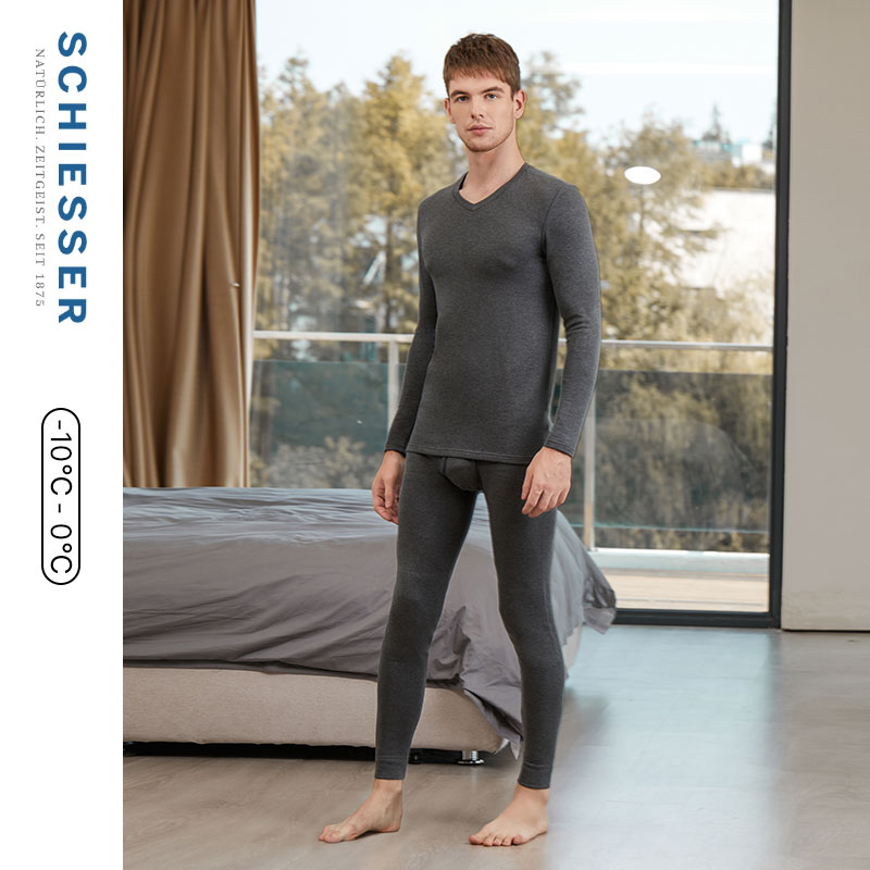 舒雅男士阿米诺5.0保暖内衣套装