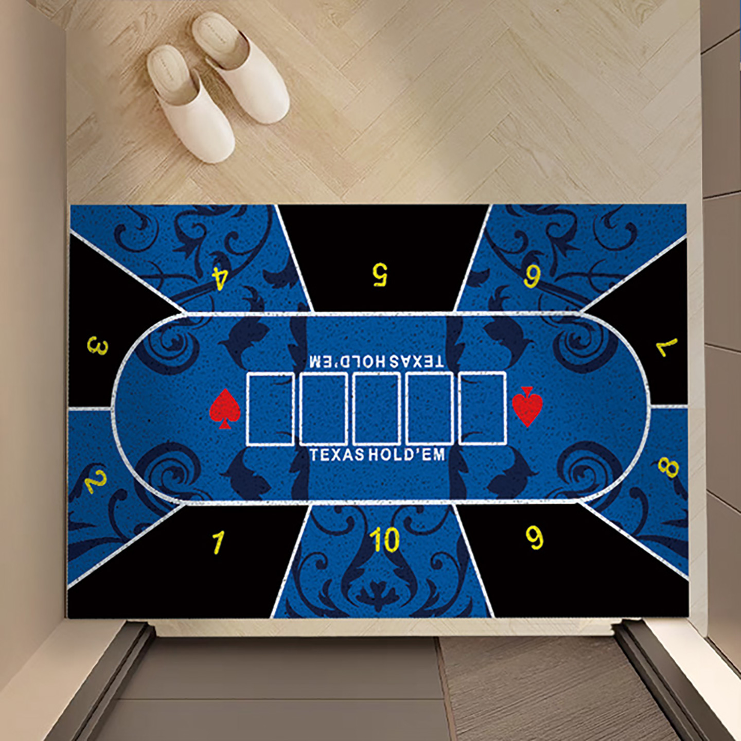 游戏筛子入户门垫丝圈地垫可裁剪防滑耐磨门口防滑浴室脚垫可定制