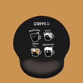 水杯猫咪潮鼠标垫护腕手腕手托硅胶护手腕托垫办公笔记本小鼠标垫