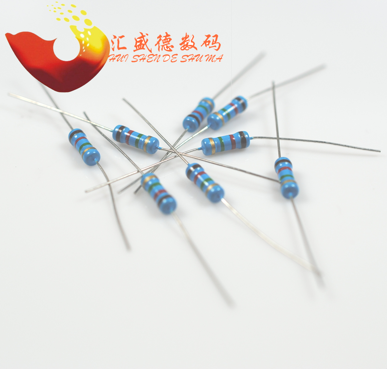 【和彬】碳膜色环电阻 1/2W 2.2R 精密度5% 整包500只=6.5元