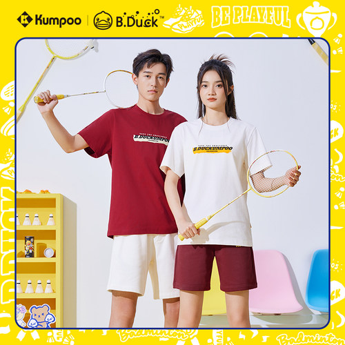 熏风羽毛球服运动休闲短袖T恤