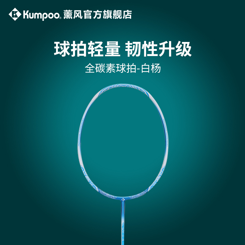 薰风超轻全碳素专业级羽毛球拍