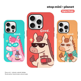 别动小行星马三帅原创iPhone17手机壳16promax14亚克力防摔个性潮可爱适用苹果15xs华为mate60pro小米vivo