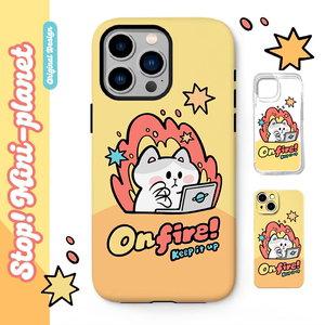 别动小行星工作猫原创iPhone16手机壳13promax14亚克力防摔个性潮可爱适用苹果15xs华为mate60pro小米vivo
