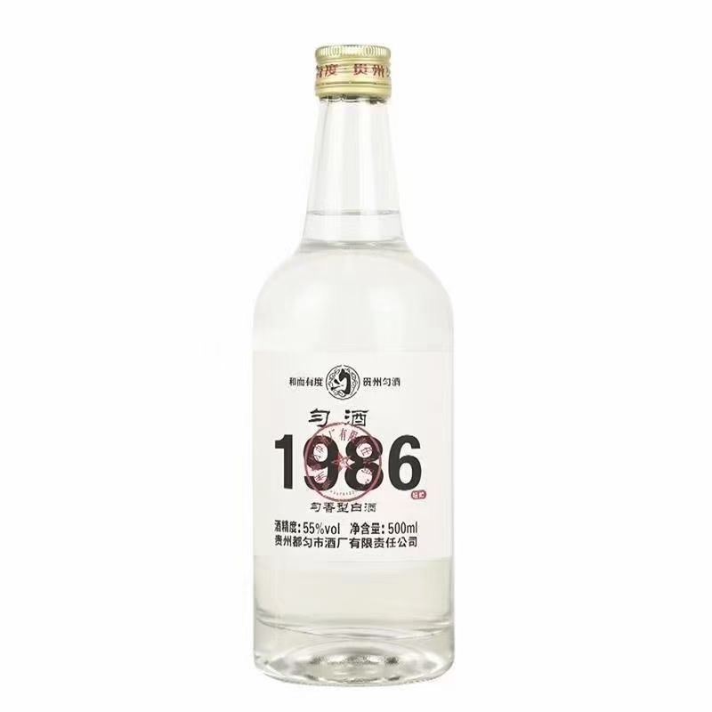 匀酒1986 匀香型 55度 500ml*1瓶  酒质好 私聊客服有惊喜 酒类 其他酒类 原图主图