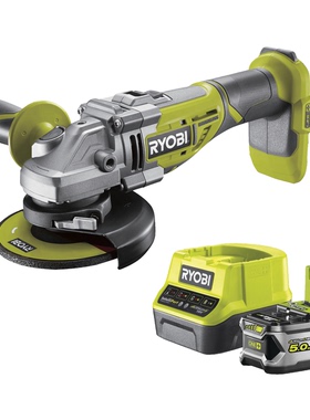 100%德国代购进口RYOBI 18VONE R18AG7-150GZL无刷无绳电动角磨机