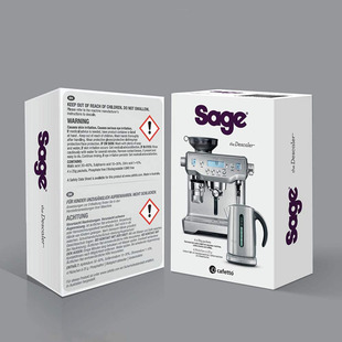 100%英国原装 进口sage咖啡机电水壶蒸汽熨斗挂烫机家电水垢除垢剂