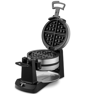 100%美国代购进口Cuisinart易清洁双面烤双翻比利时松饼华夫饼机