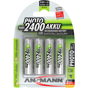 100%德国代购 AA大容量5号充电电池2400mAh 进口ANSMANN安斯曼NiMH