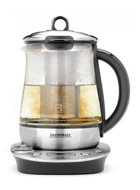 100%德国代购进口GASTROBACK 42438不锈钢多功能玻璃电水壶煮茶壶