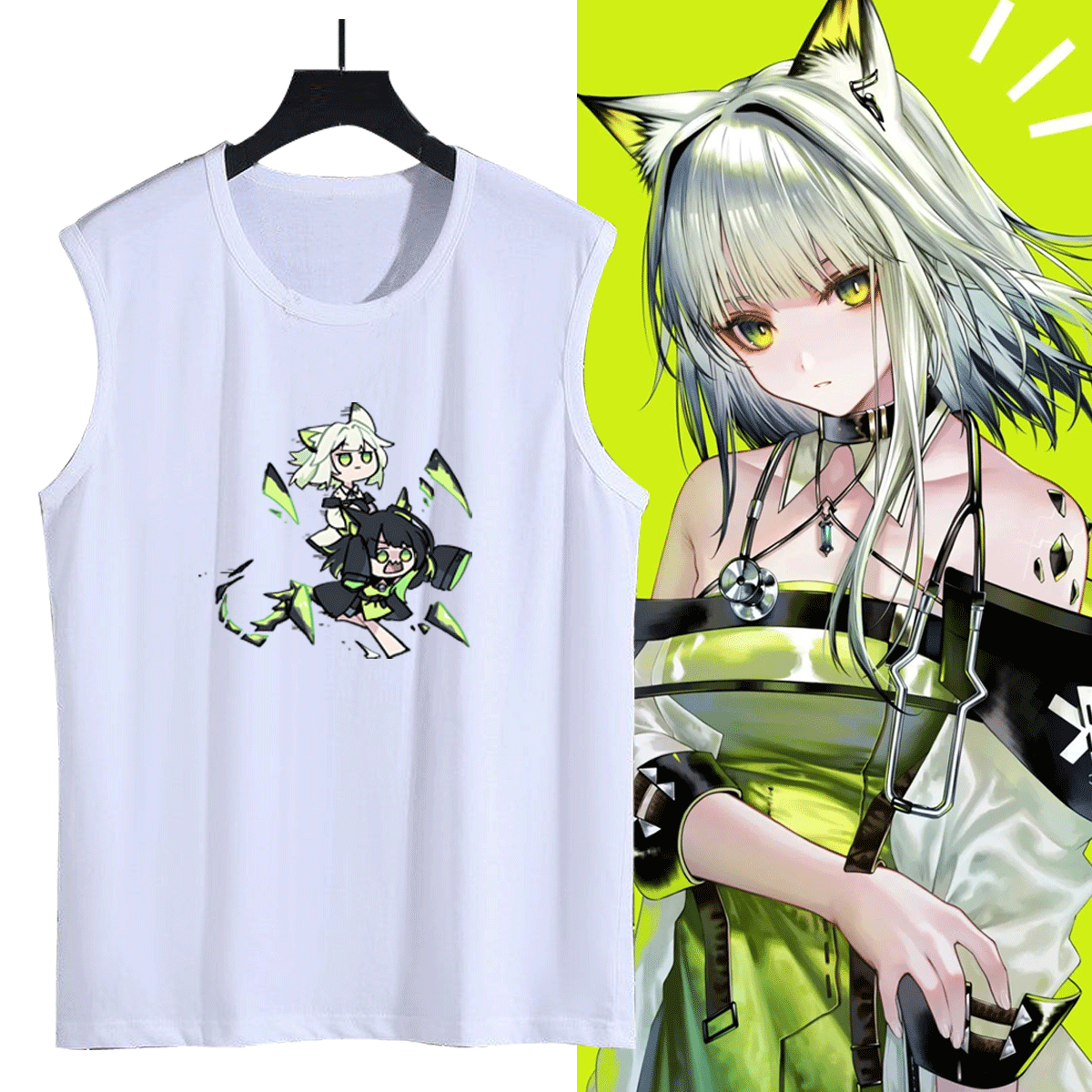 纯棉百搭休闲可定制无袖背心