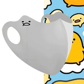 懒蛋蛋蛋黄哥卡通表情可爱男女情侣周边休闲夏可定制遮阳防晒口罩