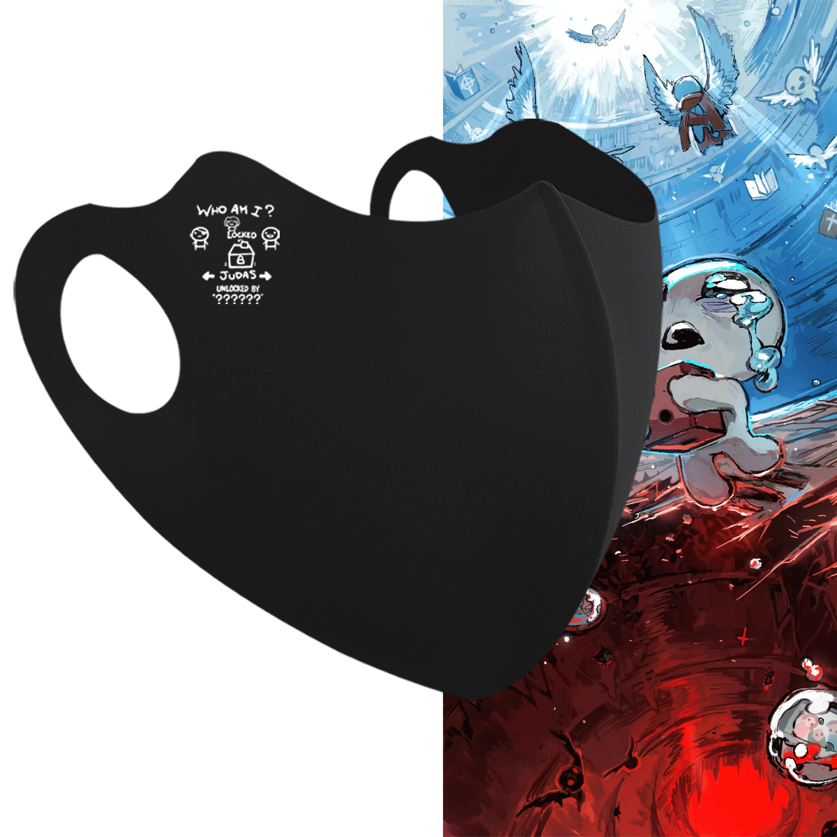 The Binding of Isaac以撒的结合游戏男女可定制防晒防紫外线口罩