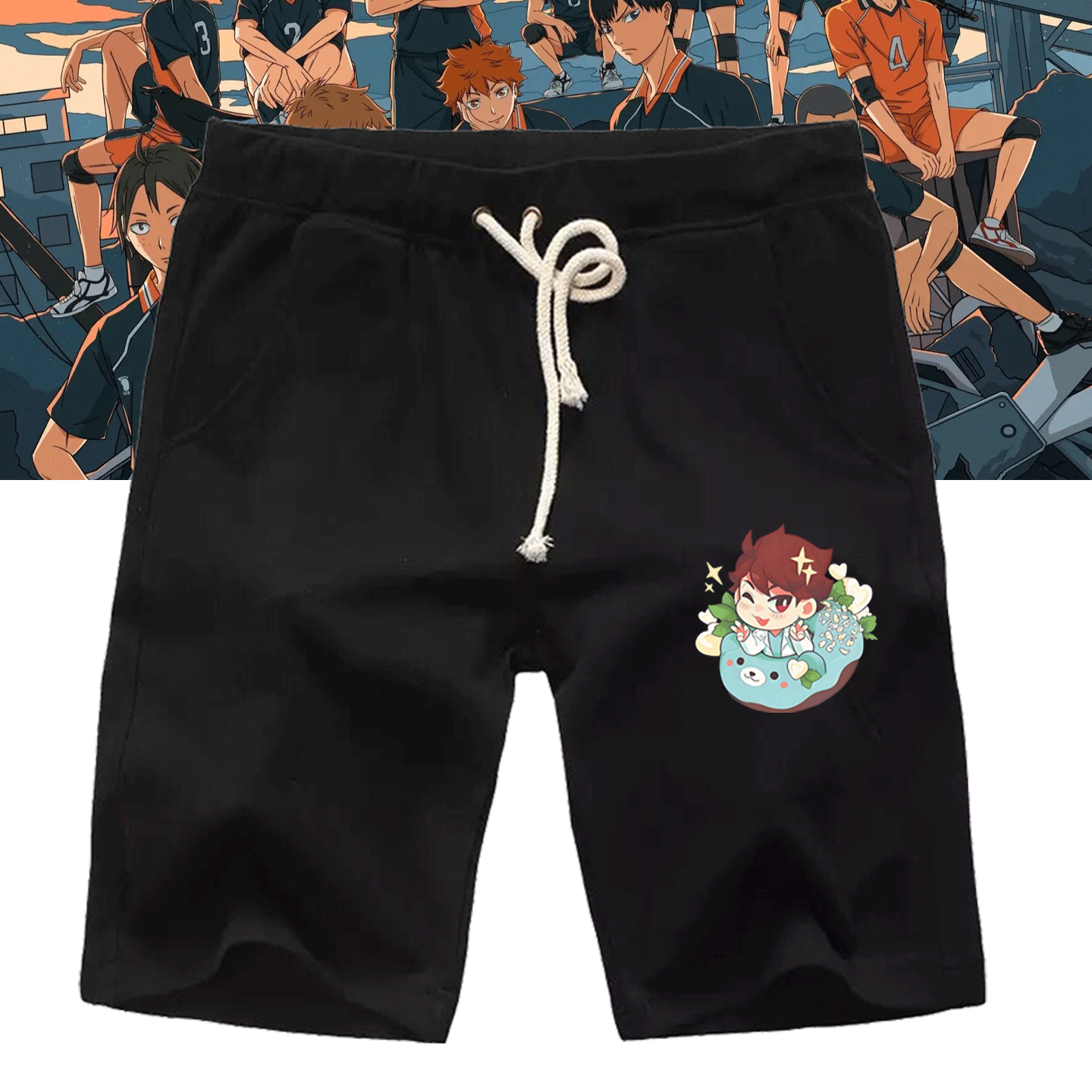 可定制夏季休闲五分运动休闲短裤