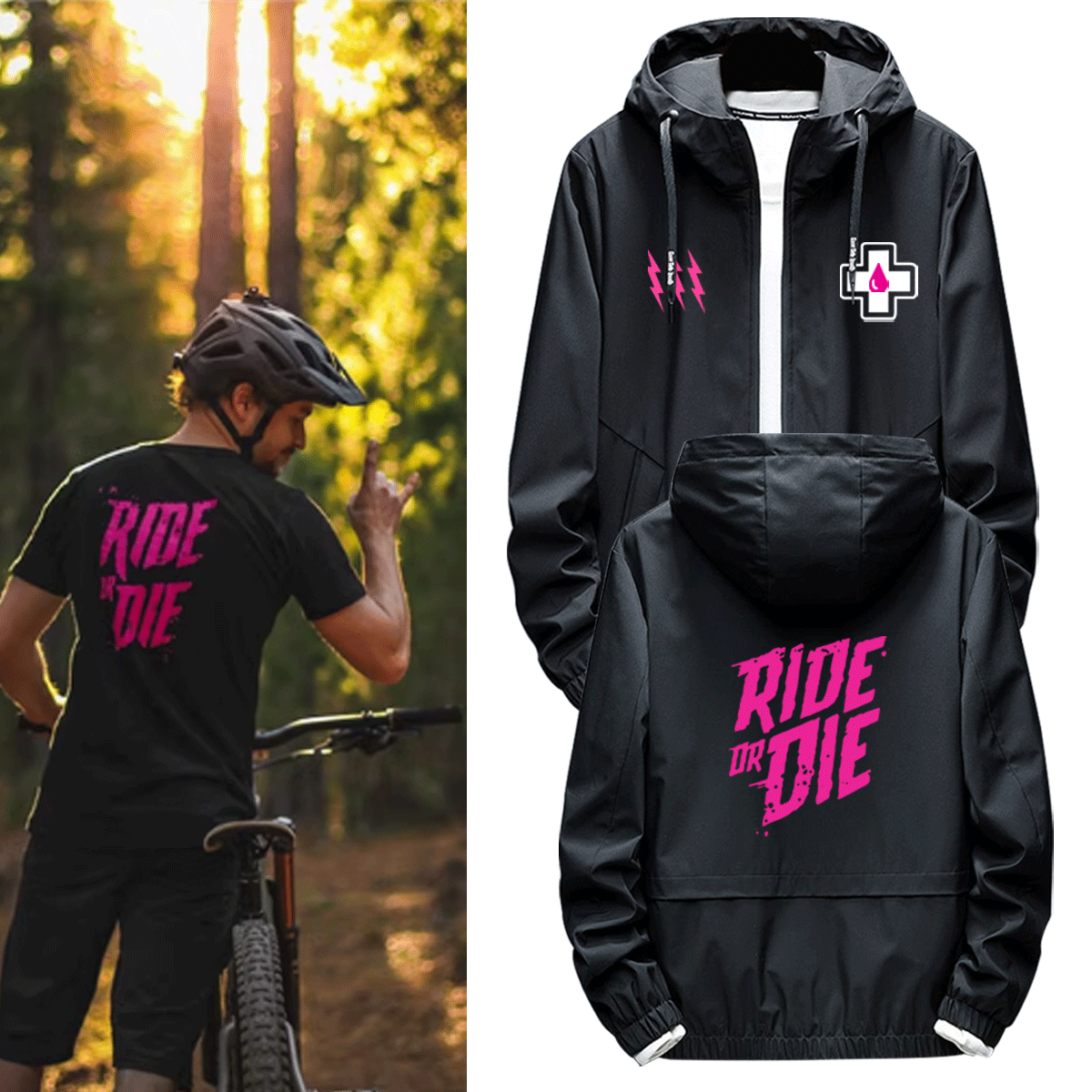 男休闲可定制连帽外套夹克