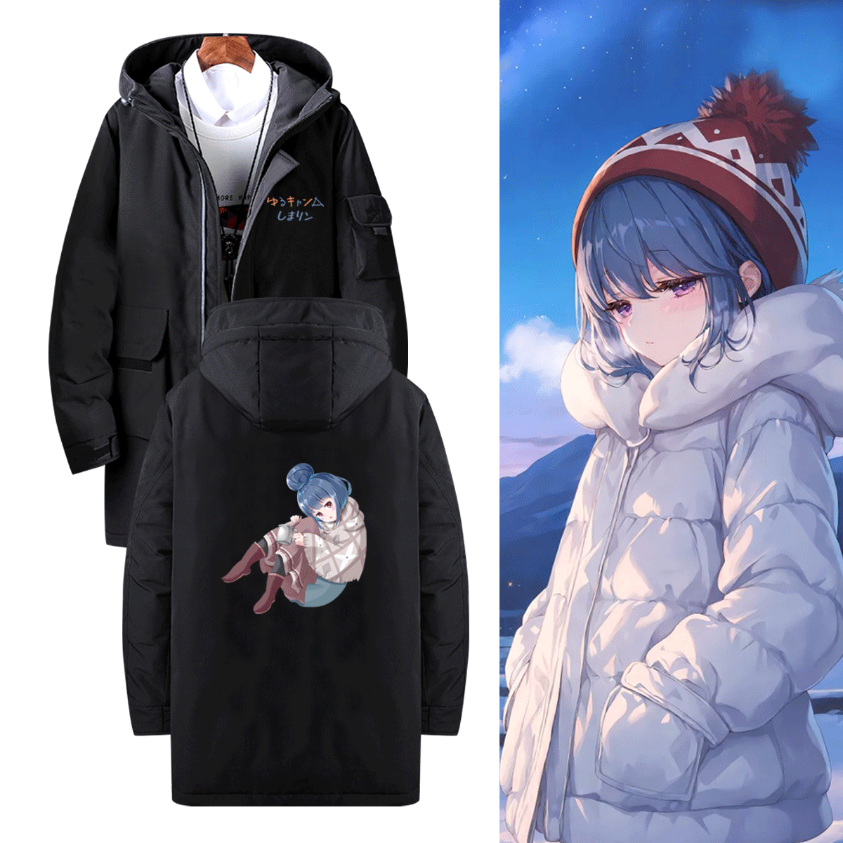 人物周边男女青少年休闲羽绒服