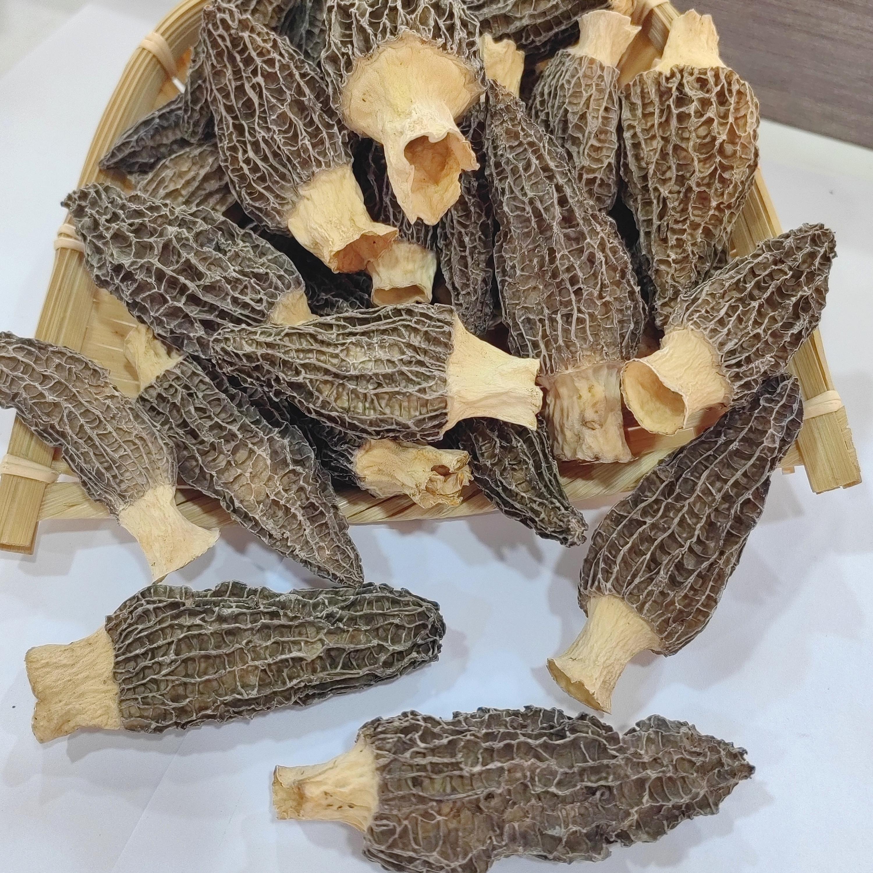 新疆伊犁野生羊肚菌干货特产100克营养菌菇鸡汤食材