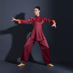 dancer image/舞者印象咏春表演练功舞蹈服古典太极八卦掌演出服