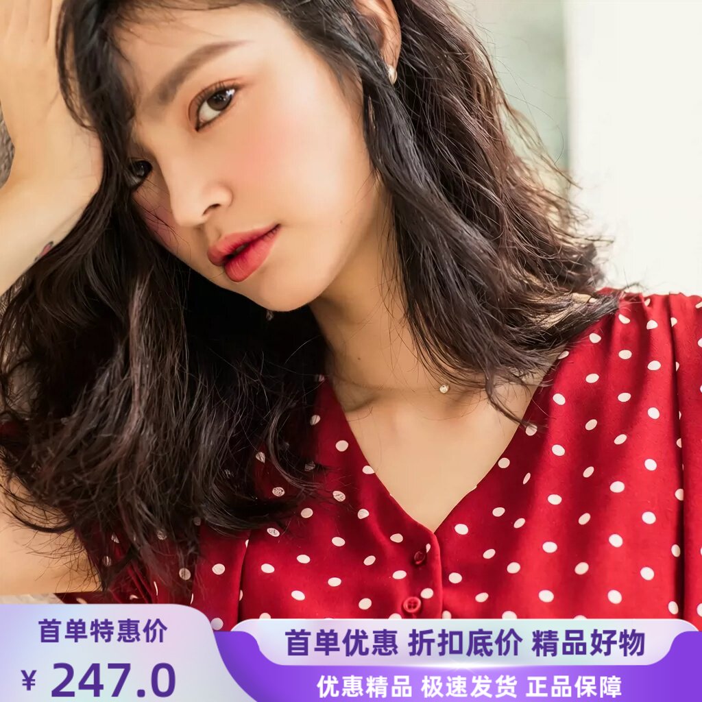 夏季女装25严选法式复古裙雪仙女