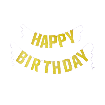 拉旗儿童快乐背景墙派对生日布置