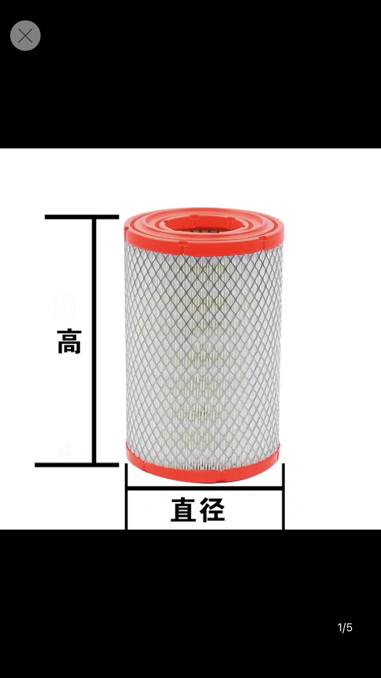 适配江铃新凯运凯锐N800现代南骏瑞越N720空气滤芯K1726玉翔滤器