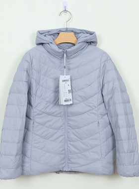 千仞岗羽绒服专柜正品女羽绒服秋冬新款连帽可拆卸帽短款Y309002Y