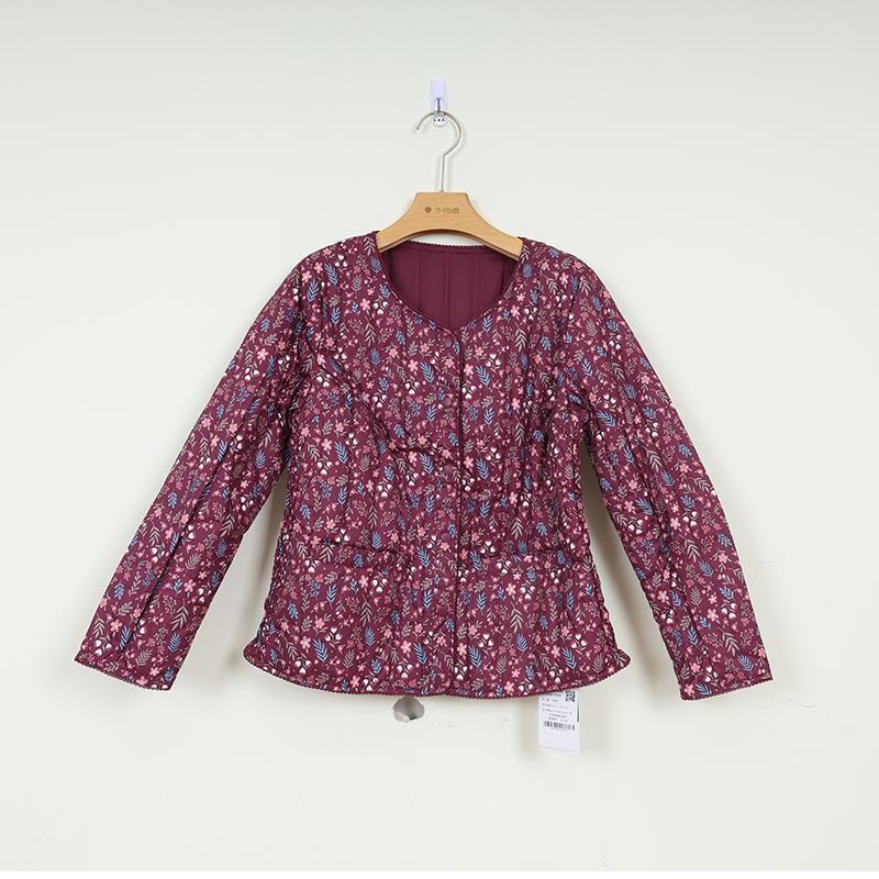千仞岗专柜正品女羽绒服反季内穿内胆家居服妈妈款清仓Y289905N