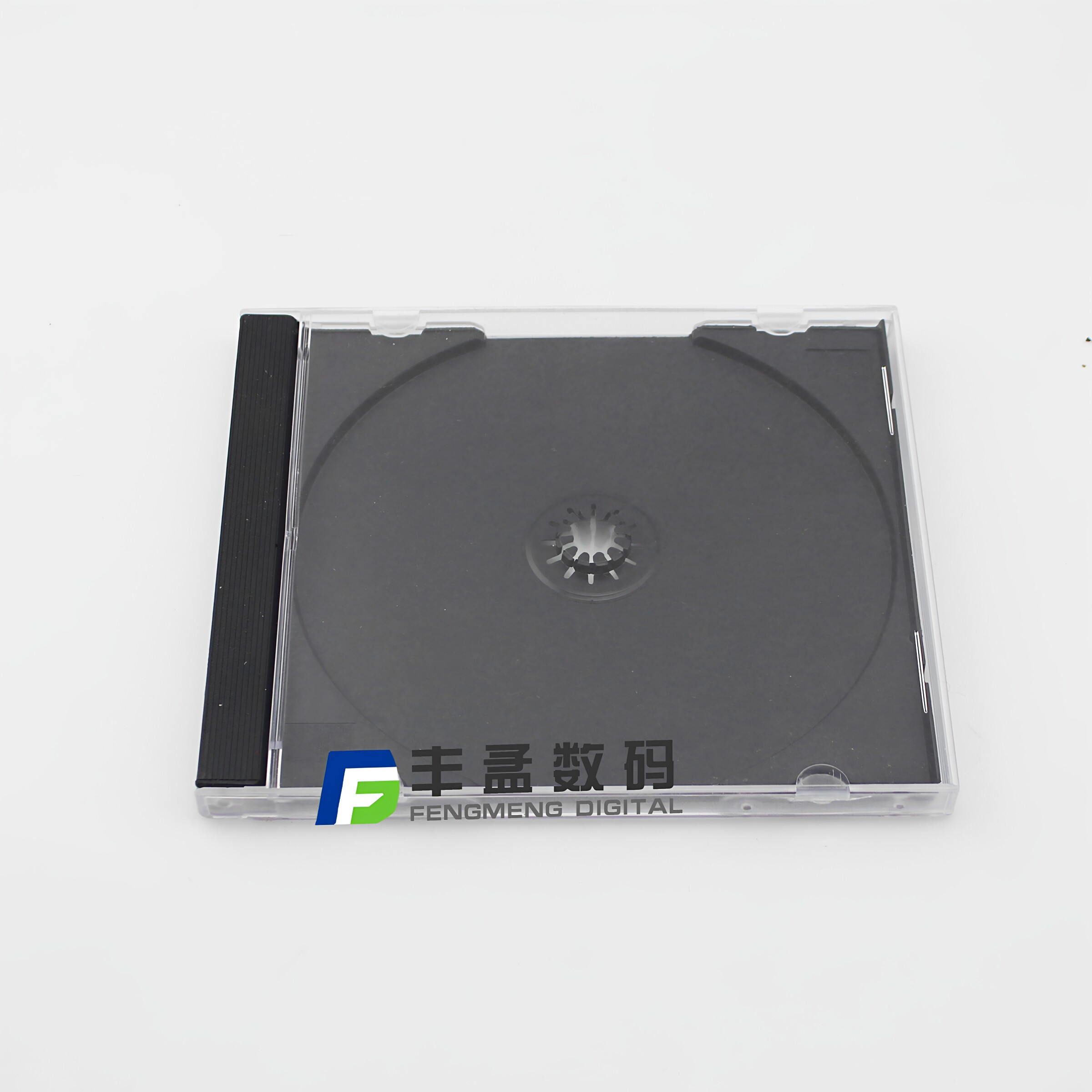 80型号dvd光盘盒子CD盒子光碟片盒子单片黑色CD光盘包装盒cd壳