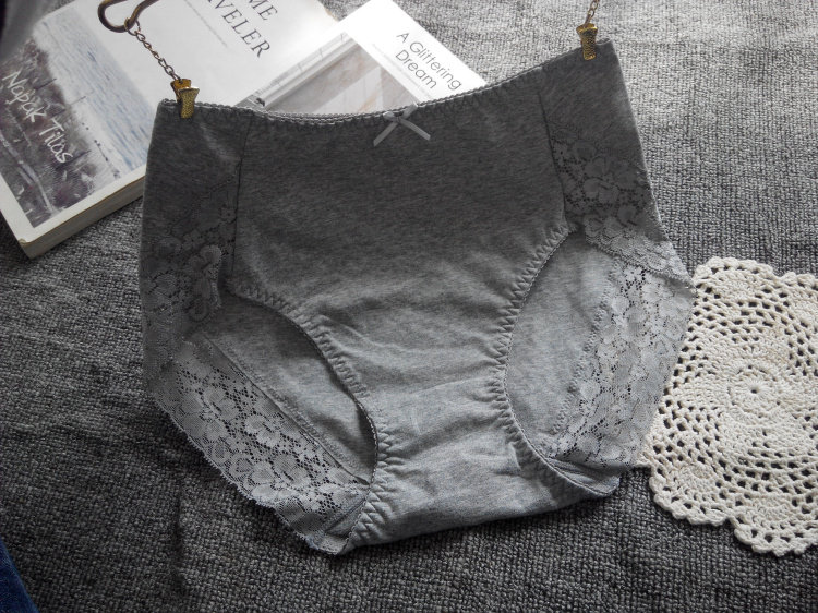 200斤大码胖子纯棉内裤高腰女高开叉蕾丝无痕精梳棉透气三角包臀,女士内衣/男士内衣/家居服,女三角裤,淘宝优惠券,粉丝福利购,淘宝优惠卷