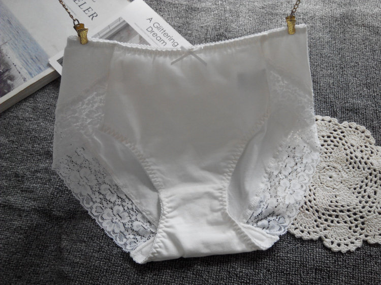 日系外贸出口单女士大码纯棉内裤高腰包臀无痕200斤胖mm透气白色,女士内衣/男士内衣/家居服,平角裤,淘宝优惠券,粉丝福利购,淘宝优惠卷
