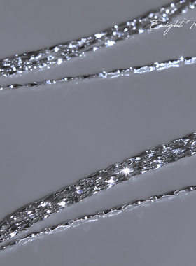 EnightRose/S925纯银元宝链项链