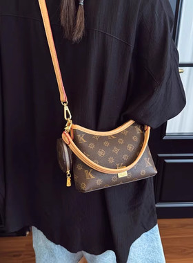 CITEX LV女包官方旗舰店复古印花迷你腋下包女2025新款大容量通勤