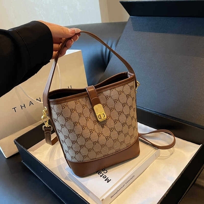 CITEX LV女包官方旗舰店轻奢手提水桶包女包2025新款高级质感包包