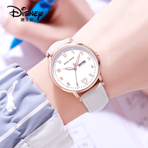 迪士尼儿童女生女孩考试手表