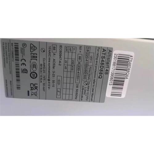 ATS48DQ施耐德软启动器