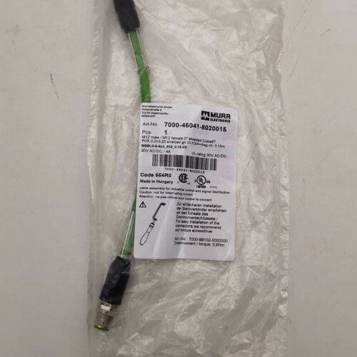 MURR7000-46041-8020015德国穆尔连接器