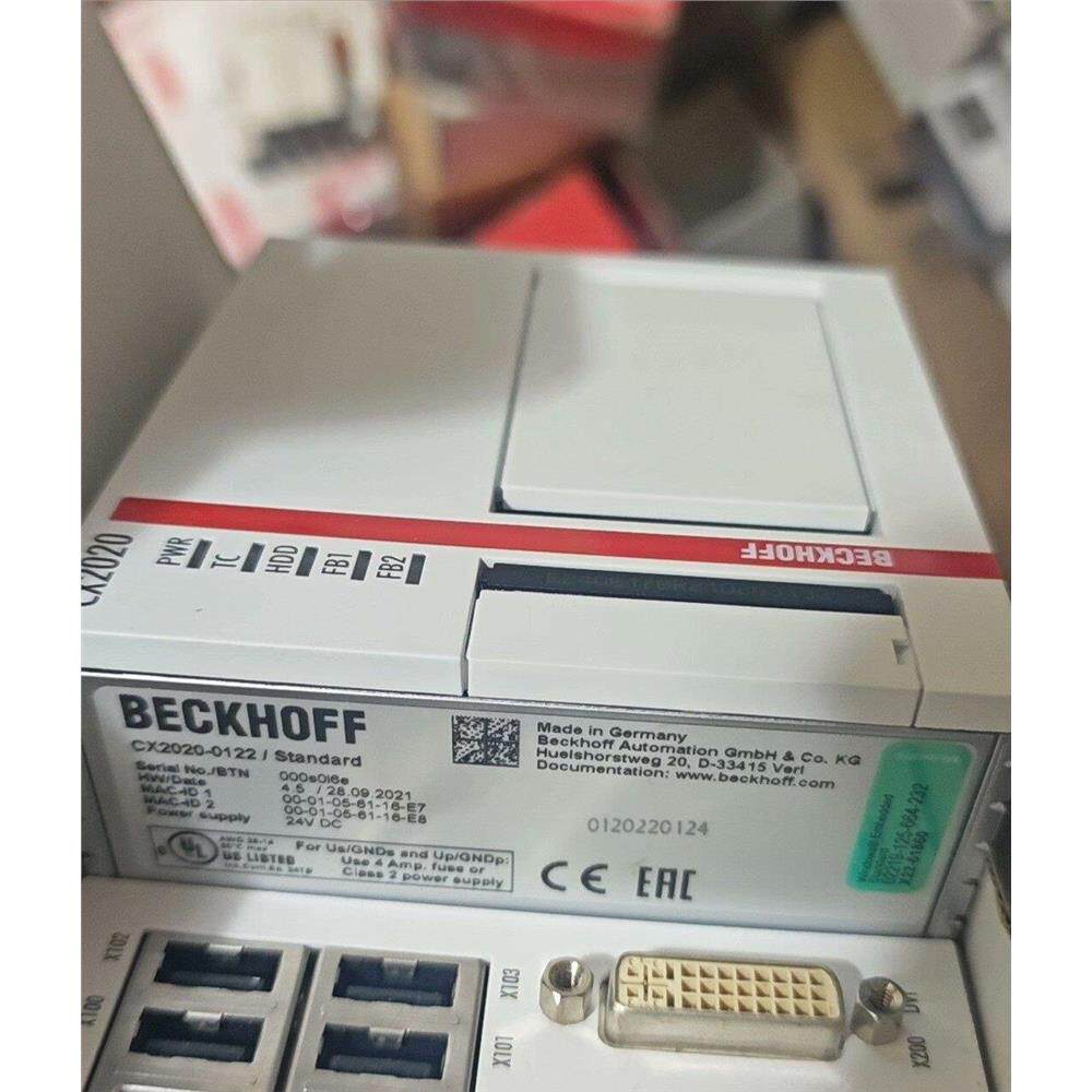 倍福控制器CX20-01全新