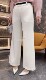 新款 气质百搭直筒阔腿裤 极简风西装 高腰显瘦时尚 裤 欧洲站2026春季
