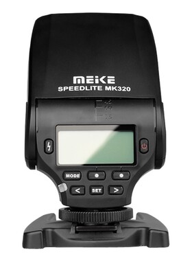 美科MK320闪光灯适合索尼佳能尼康富士奥林巴斯sony微单a7 a6000相机TTL高速同步小型热靴机顶灯闪光灯便携