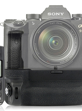 美科MK-A9Pro无线遥控竖拍电池手柄竖拍手柄A9 /A7M3/ A7R3 /A73竖拍微单电池盒相机NP-FZ100电池盒