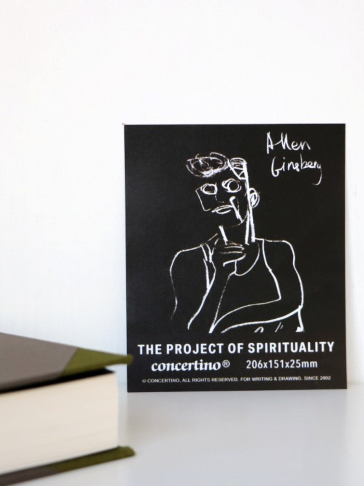 협주곡 협주곡 복고풍 노트 경량 종이 ELVIN ALLEN GINSBERG