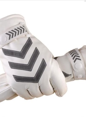 交通指挥反光手套 白色冬季加绒加厚 安保巡逻执勤